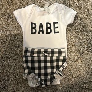 Babe onesie and Angel Dear Bummies